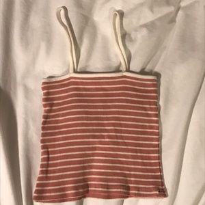 Rare Striped Straight Neck Tank